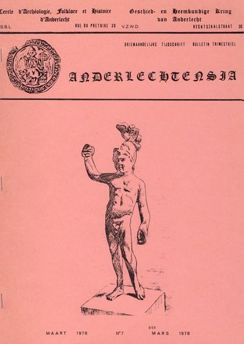 Kaft van Anderlechtensia 007